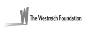 Westchester Foundation logo featuring a modern design with elegant typography and a distinctive emblem.